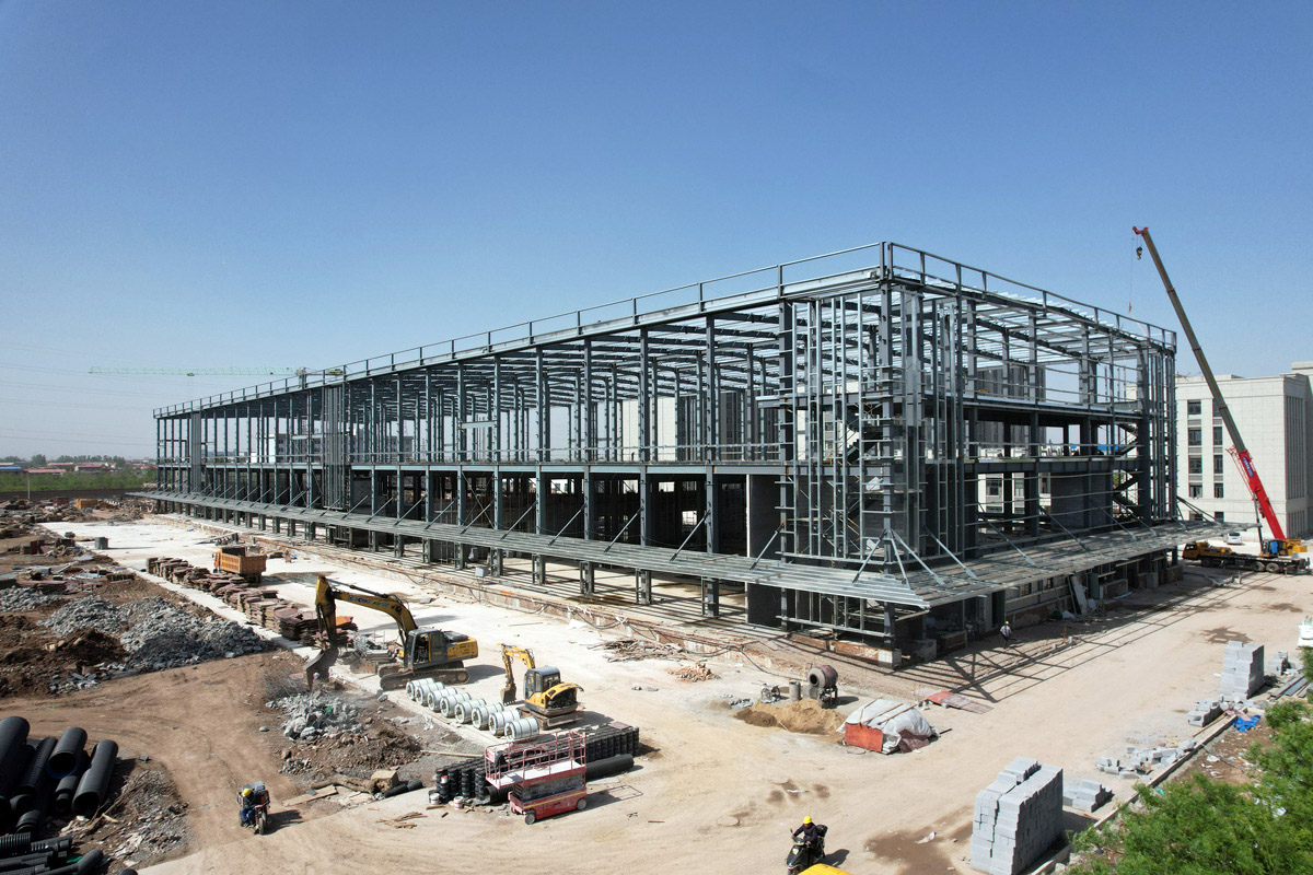 山西鋼結構廠房施工