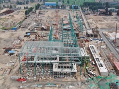 上海二十冶呂梁建龍優質棒線材項目